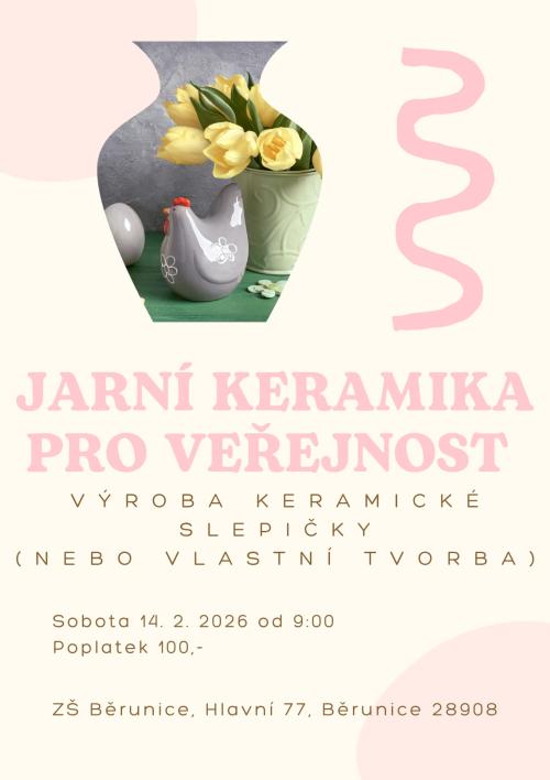 Jarní keramika pro veřejnost